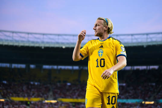 Emil Forsberg of Sweden