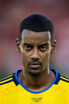 Alexander Isak of Sweden
