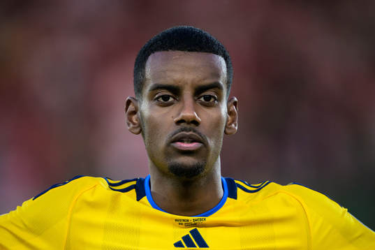 Alexander Isak of Sweden