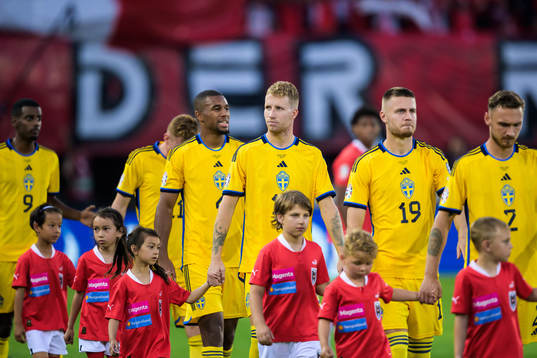 Isak Hien, Samuel Gustafson, Mattias Svanberg and Linus