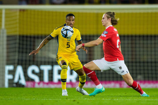 Martin Olsson of Sweden and Patrick Wimmer of Austria