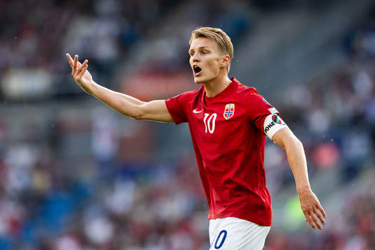 Martin Ødegaard of Norway