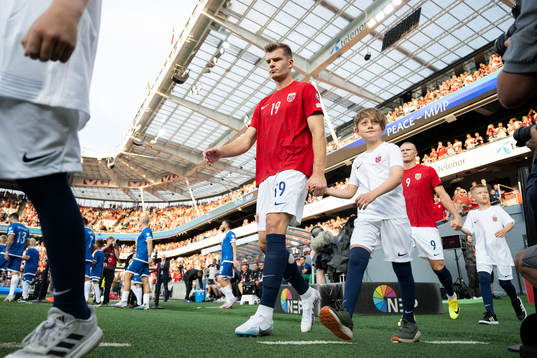 Alexander Sørloth of Norway
