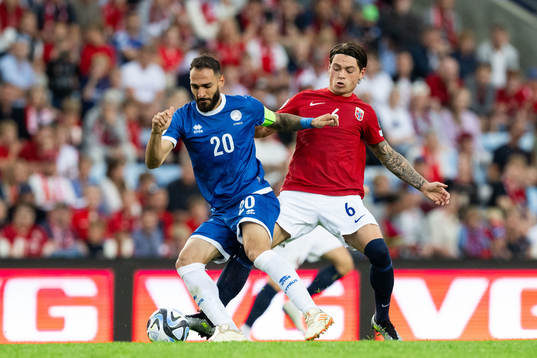 Grigoris Kastanos of Cyprus and Patrick Berg of Norway
