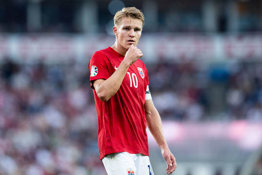 Martin Ødegaard of Norway
