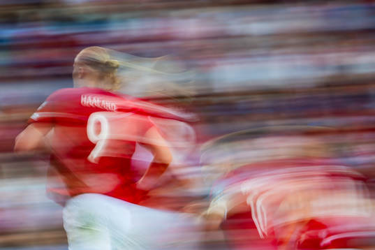 Erling Braut Haaland and Martin Ødegaard of Norway