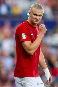 Erling Braut Haaland of Norway