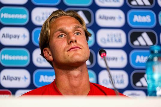 Erik Botheim of the Norwegian under-21 national football