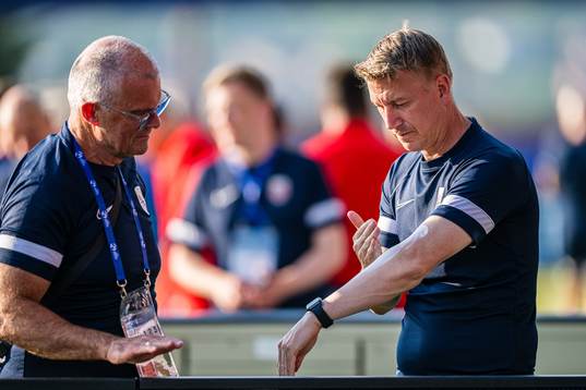 Leif Gunnar Smerud, head coach of the Norwegian under-21