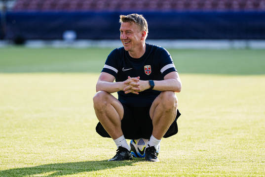 Leif Gunnar Smerud, head coach of the Norwegian under-21