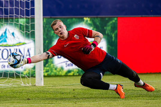 Kristoffer Klaesson of the Norwegian under-21 national