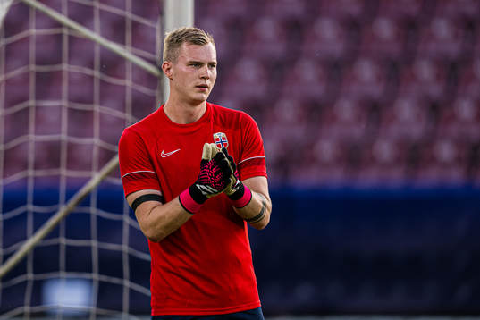 Kristoffer Klaesson of the Norwegian under-21 national