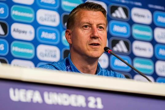 Leif Gunnar Smerud, head coach of the Norwegian under-21