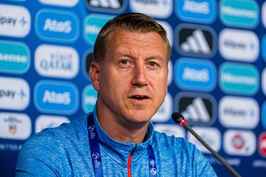 Leif Gunnar Smerud, head coach of the Norwegian under-21