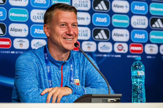Leif Gunnar Smerud, head coach of the Norwegian under-21