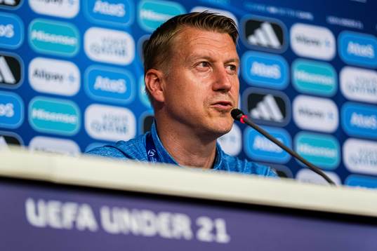 Leif Gunnar Smerud, head coach of the Norwegian under-21