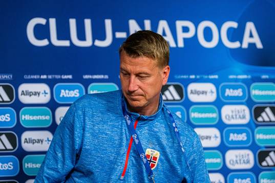 Leif Gunnar Smerud, head coach of the Norwegian under-21