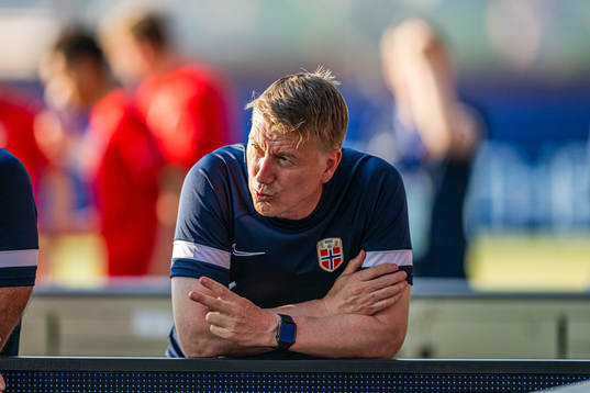 Leif Gunnar Smerud, head coach of the Norwegian under-21