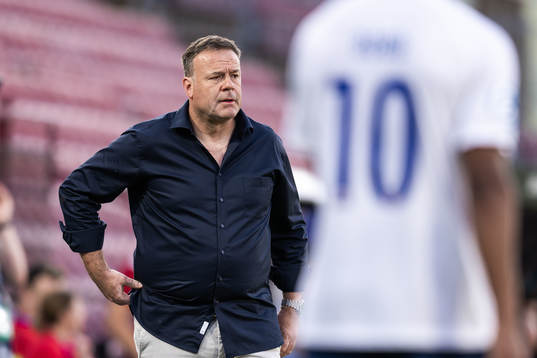 Head coach Patrick Rahmen of Switzerland