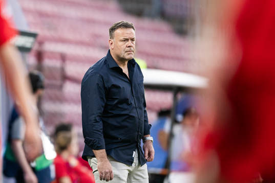 Head coach Patrick Rahmen of Switzerland