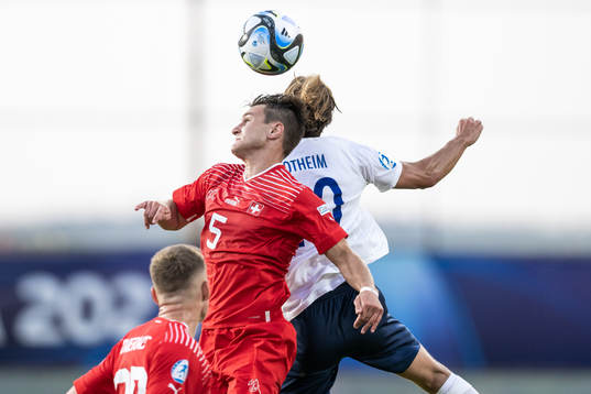 Marco Burch of Switzerland and Erik Botheim of Norway