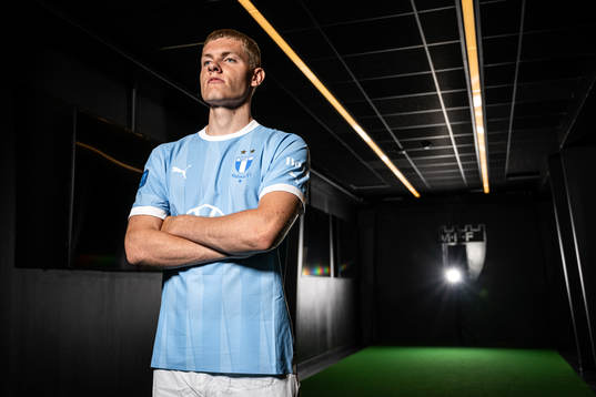Malmö FF presenterar Sebastian Jörgensen som ny spelare