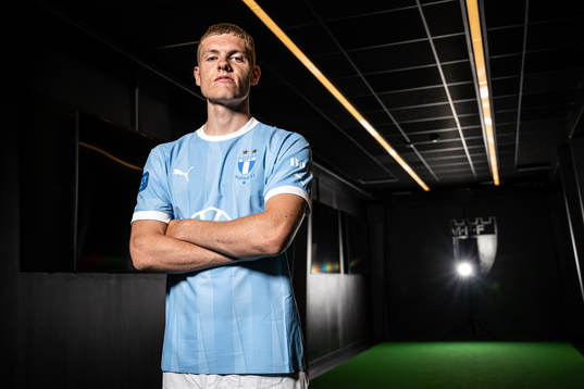 Malmö FF presenterar Sebastian Jörgensen som ny spelare