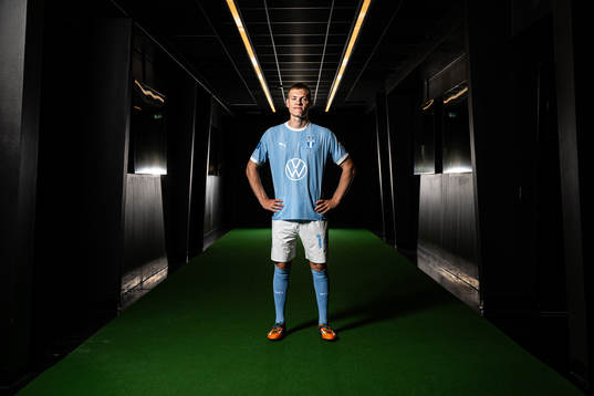 Malmö FF presenterar Sebastian Jörgensen som ny spelare