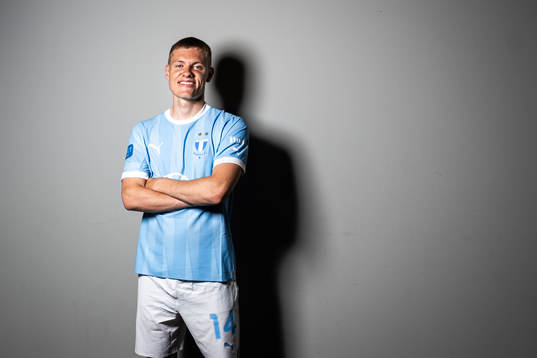 Malmö FF presenterar Sebastian Jörgensen som ny spelare