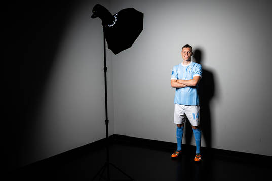 Malmö FF presenterar Sebastian Jörgensen som ny spelare