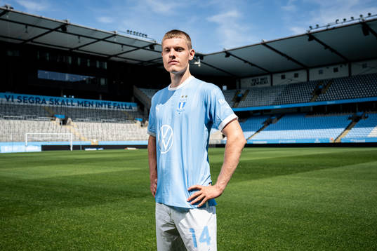 Malmö FF presenterar Sebastian Jörgensen som ny spelare