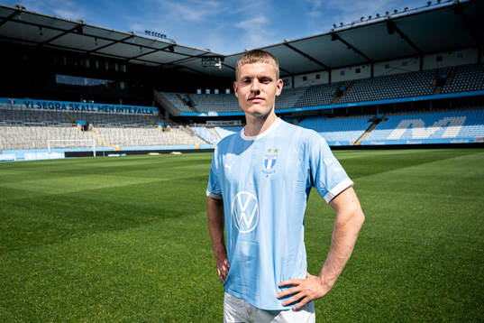 Malmö FF presenterar Sebastian Jörgensen som ny spelare