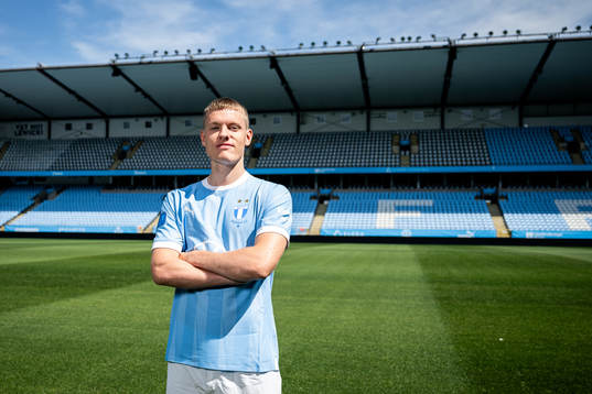 Malmö FF presenterar Sebastian Jörgensen som ny spelare