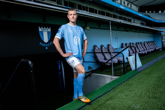 Malmö FF presenterar Sebastian Jörgensen som ny spelare