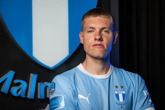 Malmö FF presenterar Sebastian Jörgensen som ny spelare