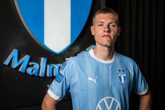Malmö FF presenterar Sebastian Jörgensen som ny spelare