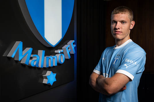 Malmö FF presenterar Sebastian Jörgensen som ny spelare