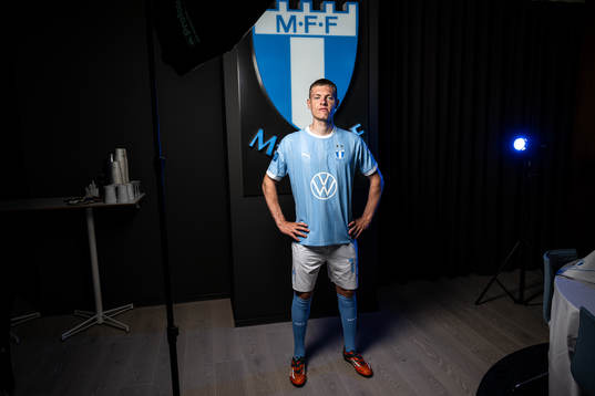 Malmö FF presenterar Sebastian Jörgensen som ny spelare