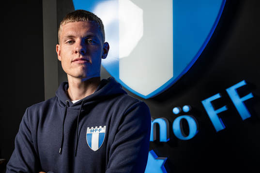 Malmö FF presenterar Sebastian Jörgensen som ny spelare