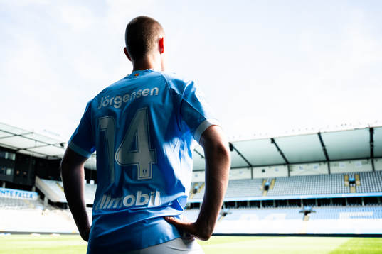 Malmö FF presenterar Sebastian Jörgensen som ny spelare