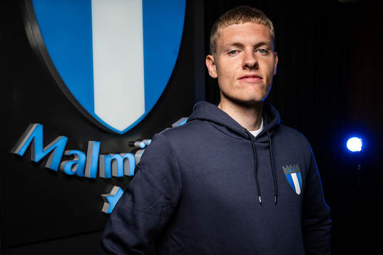 Malmö FF presenterar Sebastian Jörgensen som ny spelare