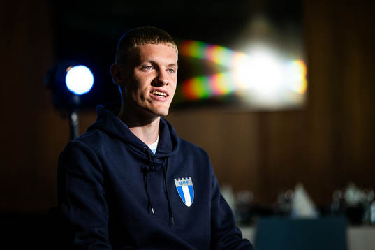 Malmö FF presenterar Sebastian Jörgensen som ny spelare