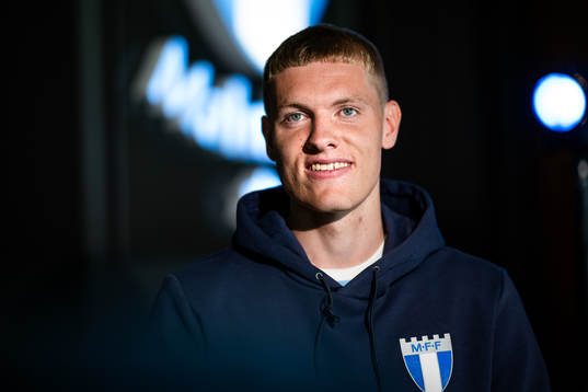 Malmö FF presenterar Sebastian Jörgensen som ny spelare