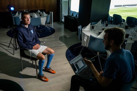 Malmö FF presenterar Sebastian Jörgensen som ny spelare