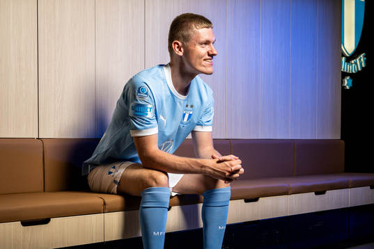Malmö FF presenterar Sebastian Jörgensen som ny spelare