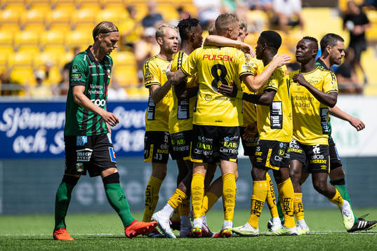 under träningsmatchen i fotboll mellan Elfsborg och Varberg