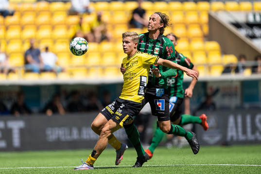 Elfsborgs Gottfrid Rapp och Varbergs Joakim Lindner