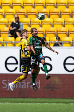 Elfsborgs Viktor Widell och Varbergs Oliver Silverholt