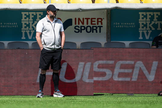 Varbergs huvudtränare Joakim Persson