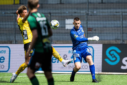 Varbergs målvakt David Olsson
